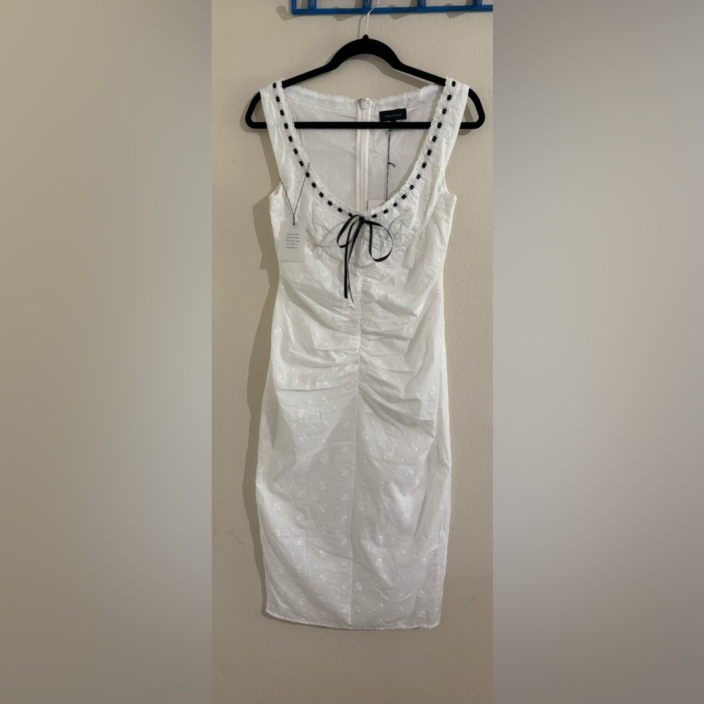 Majorelle Carmen Eyelet Midi dress - Picture 2 of 6